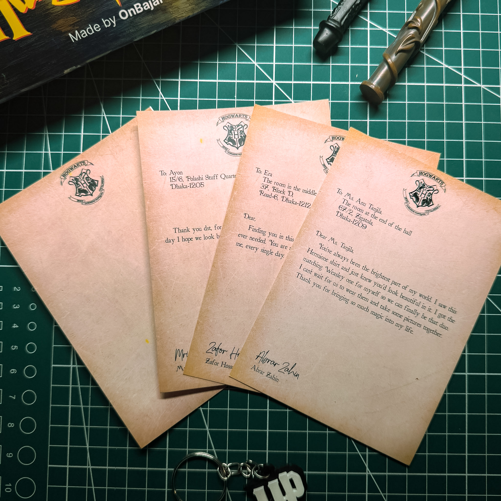 Harry Potter Custom Note - Image 1