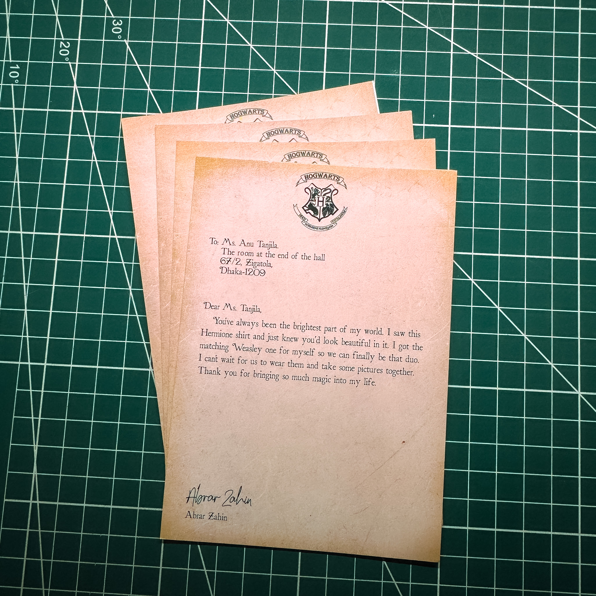 Harry Potter Custom Note - Image 3