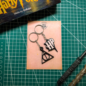 HP keyring & Deathly Hallows